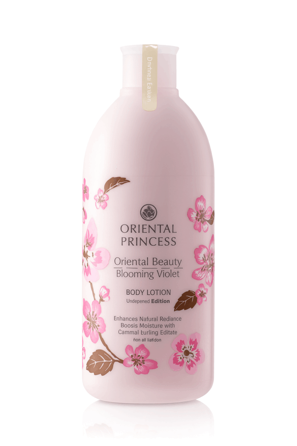 Oriental Beauty blooming Violet Shower Cream & Body Lotion