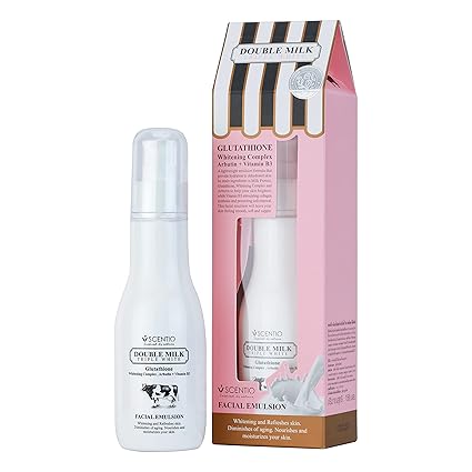 Scentio Double Milk Triple White Facial Emulsion 150ml.