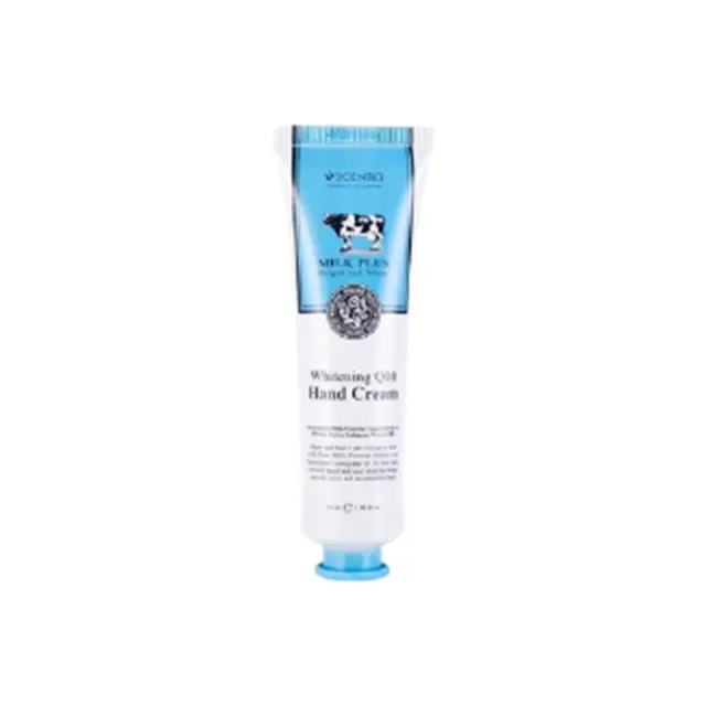 BEAUTY BUFFET HAND CREAM SCENTIO MILK PLUS WHITENING Q10 30 ml.