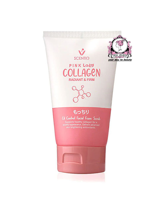 SCENTIO PINK COLLAGEN FACIAL SCRUB