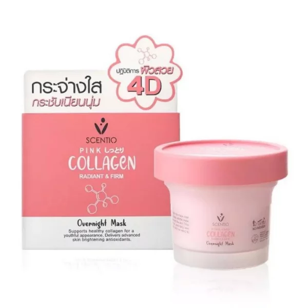 Scentio Pink Collagen Overnight Mask
