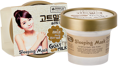 GOAT MILK SLEEPING MASK
