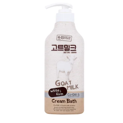 Goat's milk bath cream